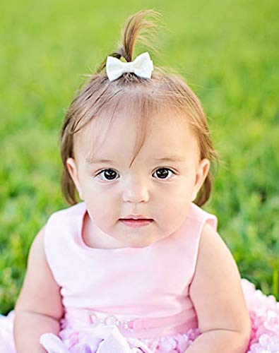 JOYOYO 50PCS Baby Hair Clips - 2 Inch Small Hair Bows for Girls, Toddlers & Infants | Non-Slip Fully Wrapped Hair Accessories for Pigtails, Ponytails & Daily Styling | Perfect for Parties, Photos & Everyday Use