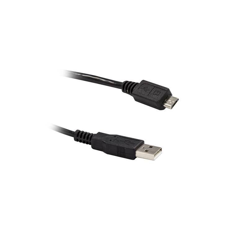 Dynamix USB 2.0 Micro B to USB A Male Cable - 6.6ft High-Speed Charging & Data Sync Cable for Android Phones, Tablets, Cameras & More - Perfect for Home, Office & Travel Use