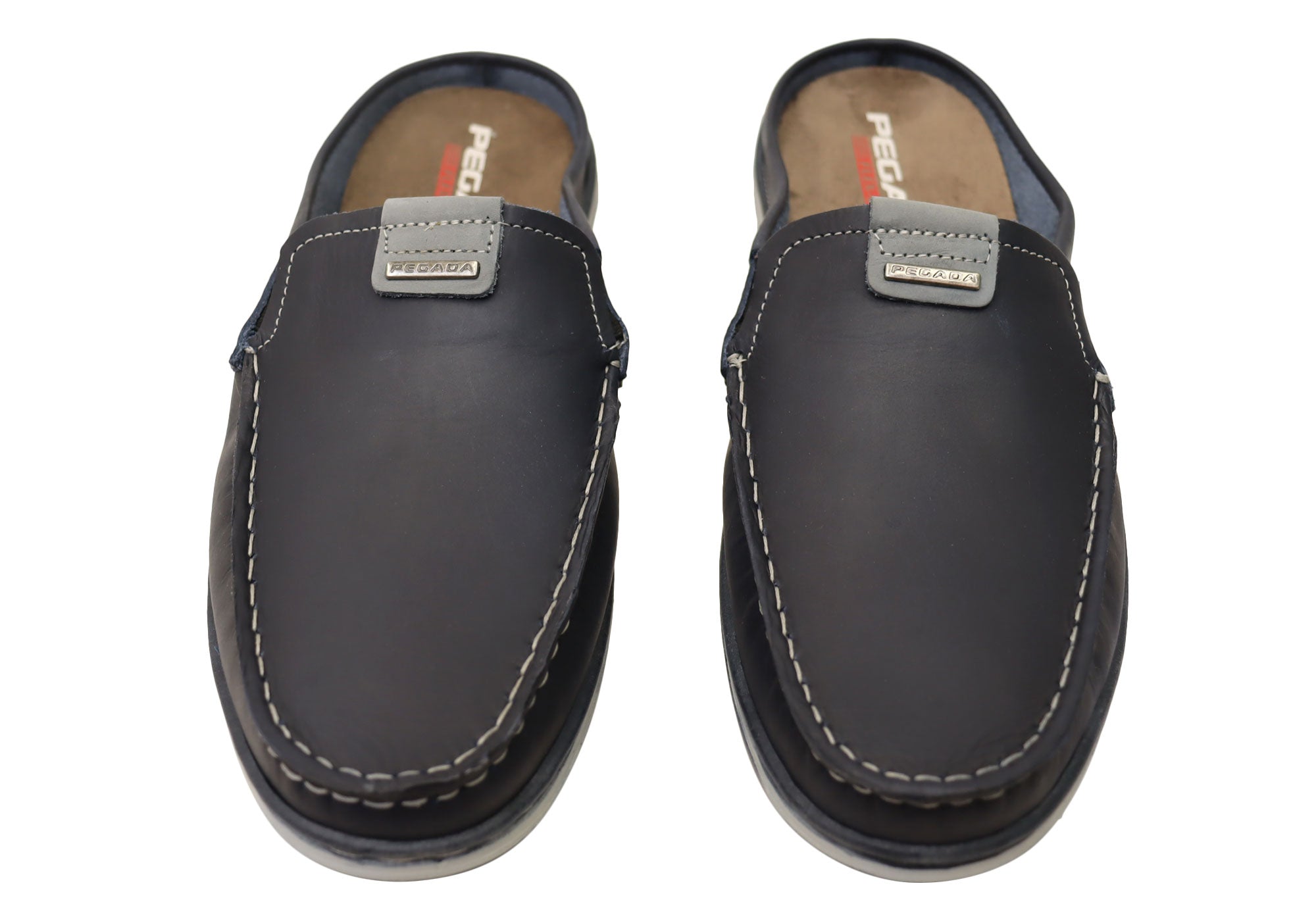 Pegada Coast Men's Leather Slip-On Comfort Casual Shoes - Handmade in Brazil - Perfect for Business Casual, Travel & Everyday Wear