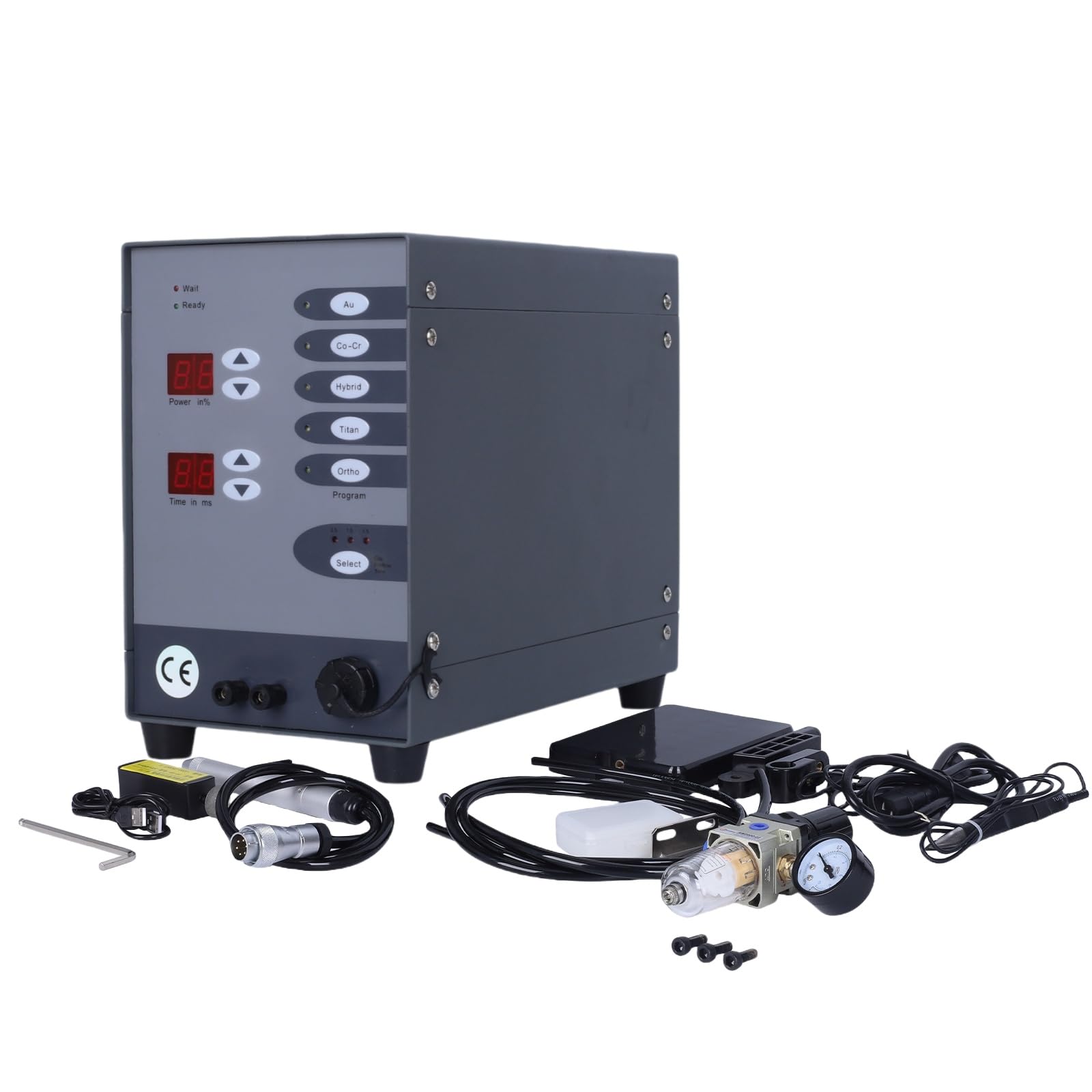 Portable Handheld Laser Spot Welder Machine for Jewelry - 110V 60Hz Automatic Welding Tool for Gold, Silver, Aluminum & Titanium - Perfect for Permanent Jewelry Repair, Custom Design & Small Metal Fabrication