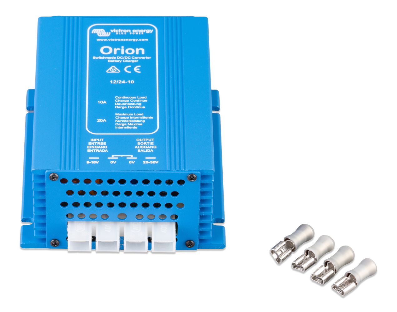Victron Orion High Power Non-Isolated DC-DC Converter - 12V/24V to 12V/24V Voltage Regulator for RVs, Boats & Solar Power Systems