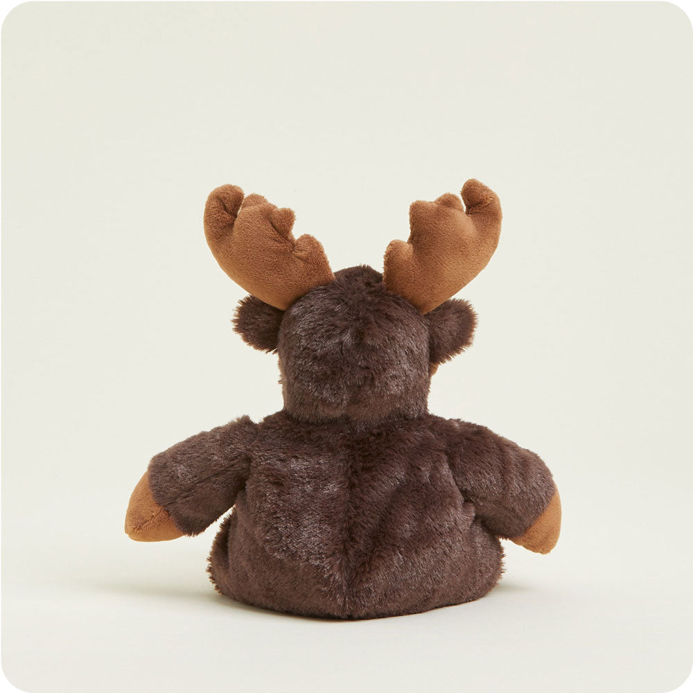 Moose Warmies Junior Plush Stuffed Animal - Soft & Cuddly Heating Pad for Kids | Perfect for Bedtime, Anxiety Relief & Cold Weather Comfort