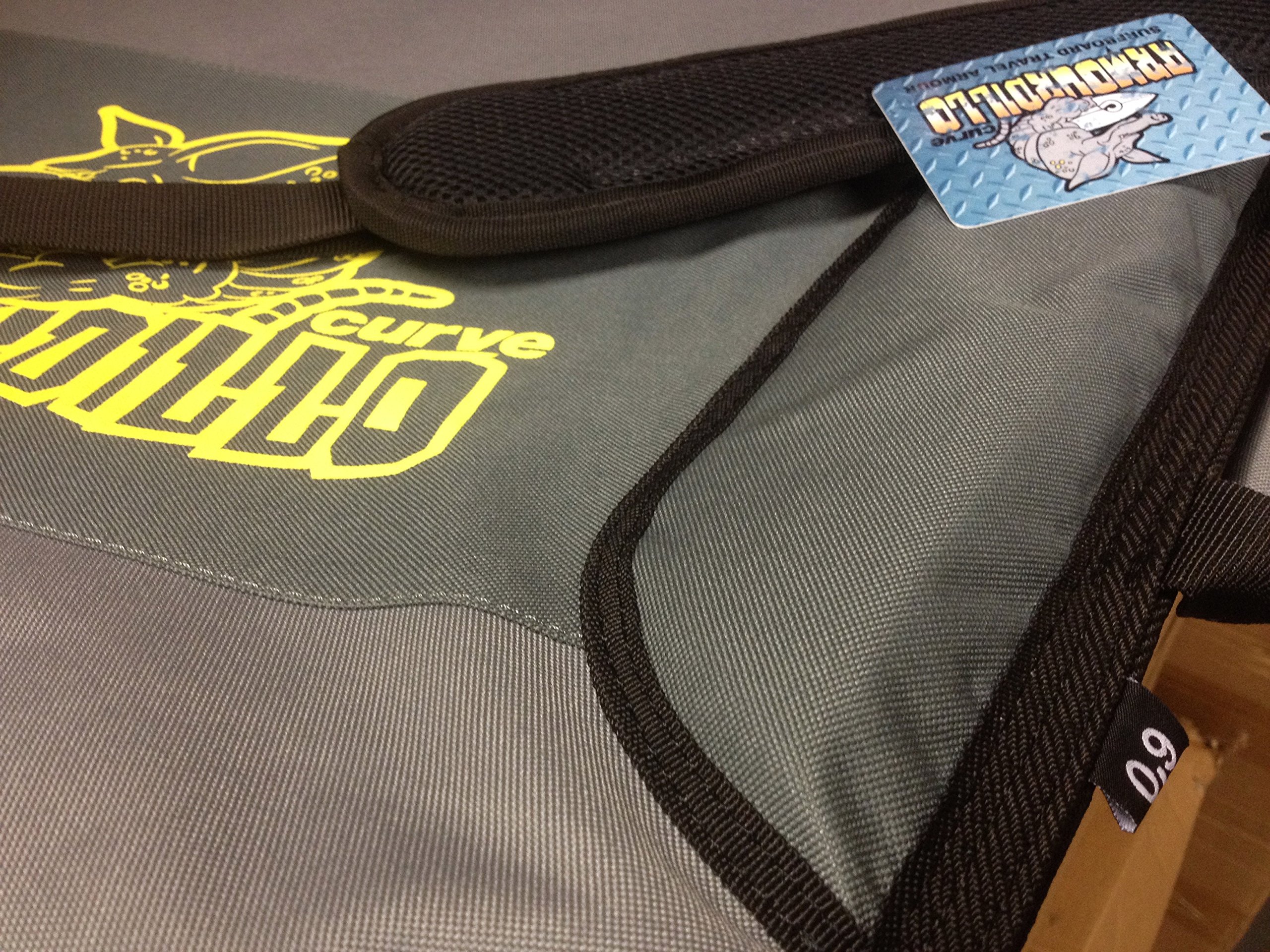 ArmorDillo Premium Surfboard Travel Bag - Heavy Duty Padded Protection for Longboards 7'6