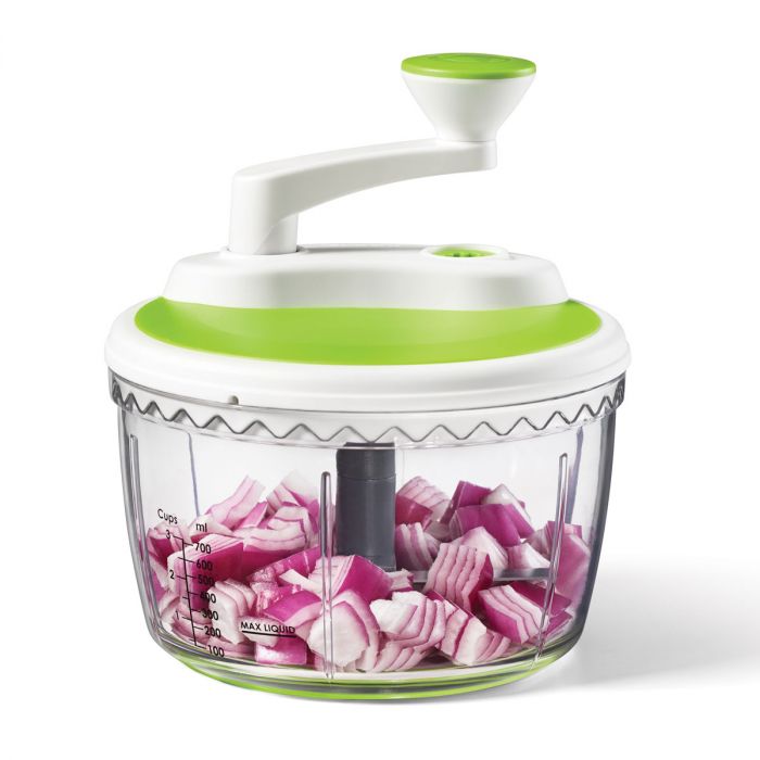 STARFRIT Dual Speed Food Processor 3.5 Cup Capacity - Powerful 250W Motor for Chopping, Slicing & Shredding - Perfect for Meal Prep, Baking & Healthy Cooking - Compact & Easy to Clean