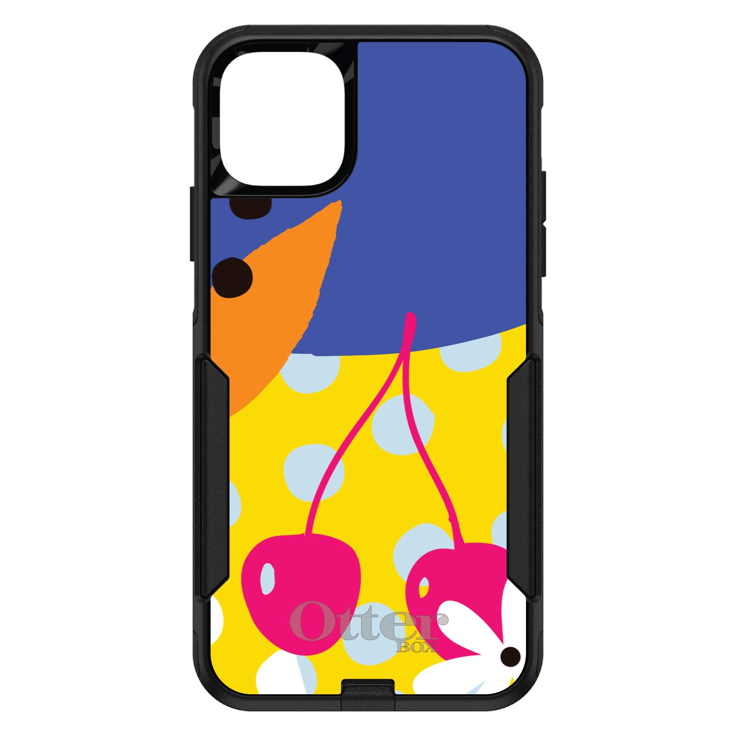 DistinctInk iPhone 11 Pro MAX Case (6.5 Inch) - Shockproof Protective Phone Cover with Floral Design, Pink & Yellow Cherry Blossom Pattern - Perfect for Daily Use, Travel, and Outdoor Activities