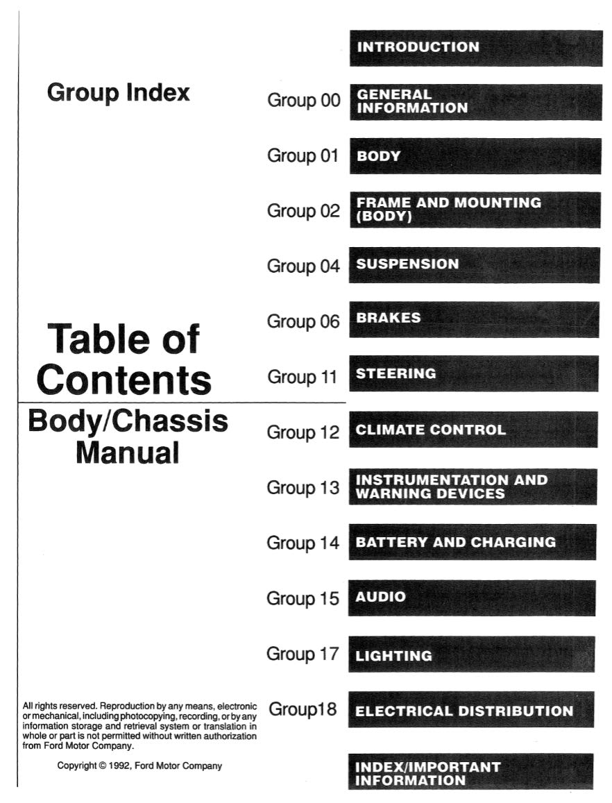 1993 Ford Truck F150-F350 Econoline OEM Shop Service Repair Manual Book - Engine Maintenance & Troubleshooting Guide for DIY Mechanics and Auto Enthusiasts