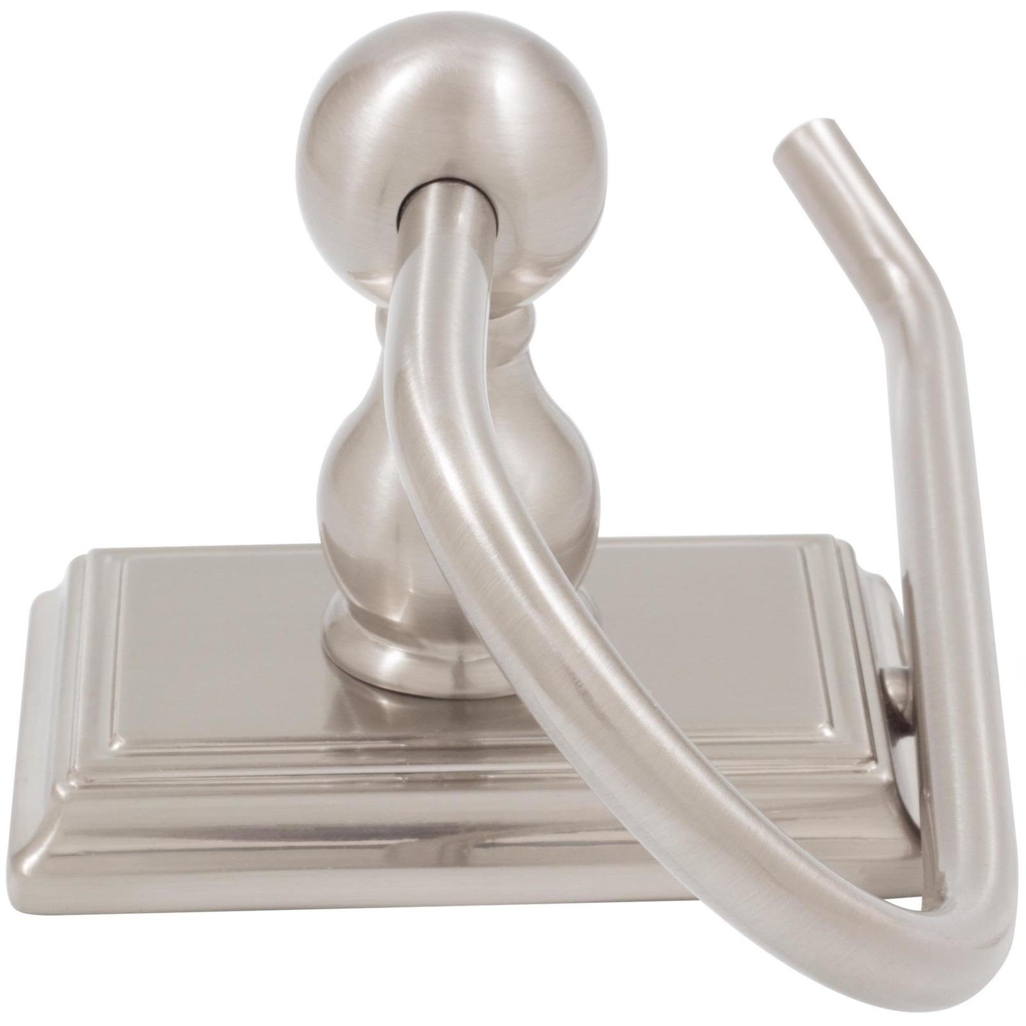 Stone Harbor Hardware Westwood European Paper Holder in Satin Nickel - Elegant Bathroom & Kitchen Towel Holder for Home Decor