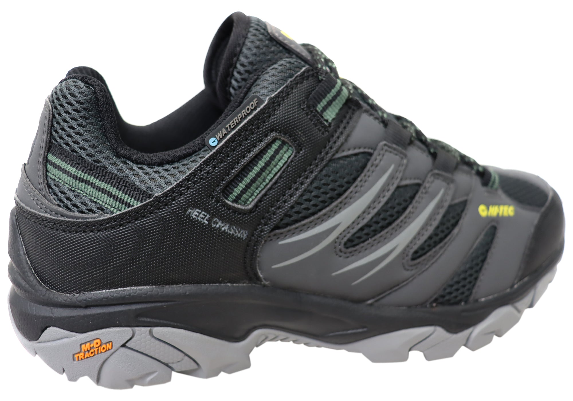 Hi-Tec Men's Tarantula Low Waterproof Hiking Shoes - Lightweight & Comfortable for Outdoor Adventures, Trail Walking & Camping