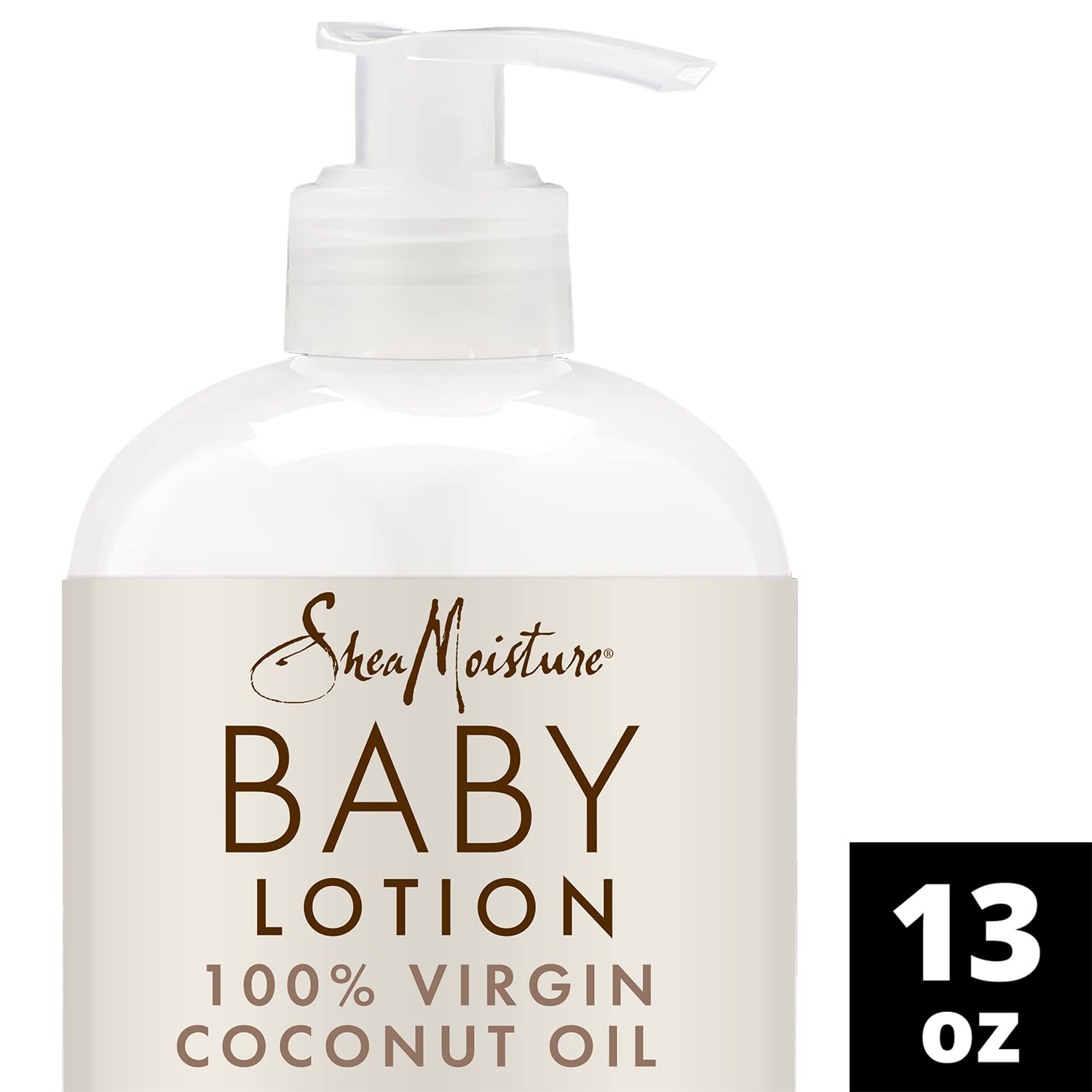 Shea Moisture Baby Essentials - 100% Virgin Coconut Oil Baby Body Wash & Shampoo for Newborns & Kids | Gentle Skin Care | Pack of 2 (13 Fl Oz Each) | Perfect for Daily Bath Time & Sensitive Skin Care