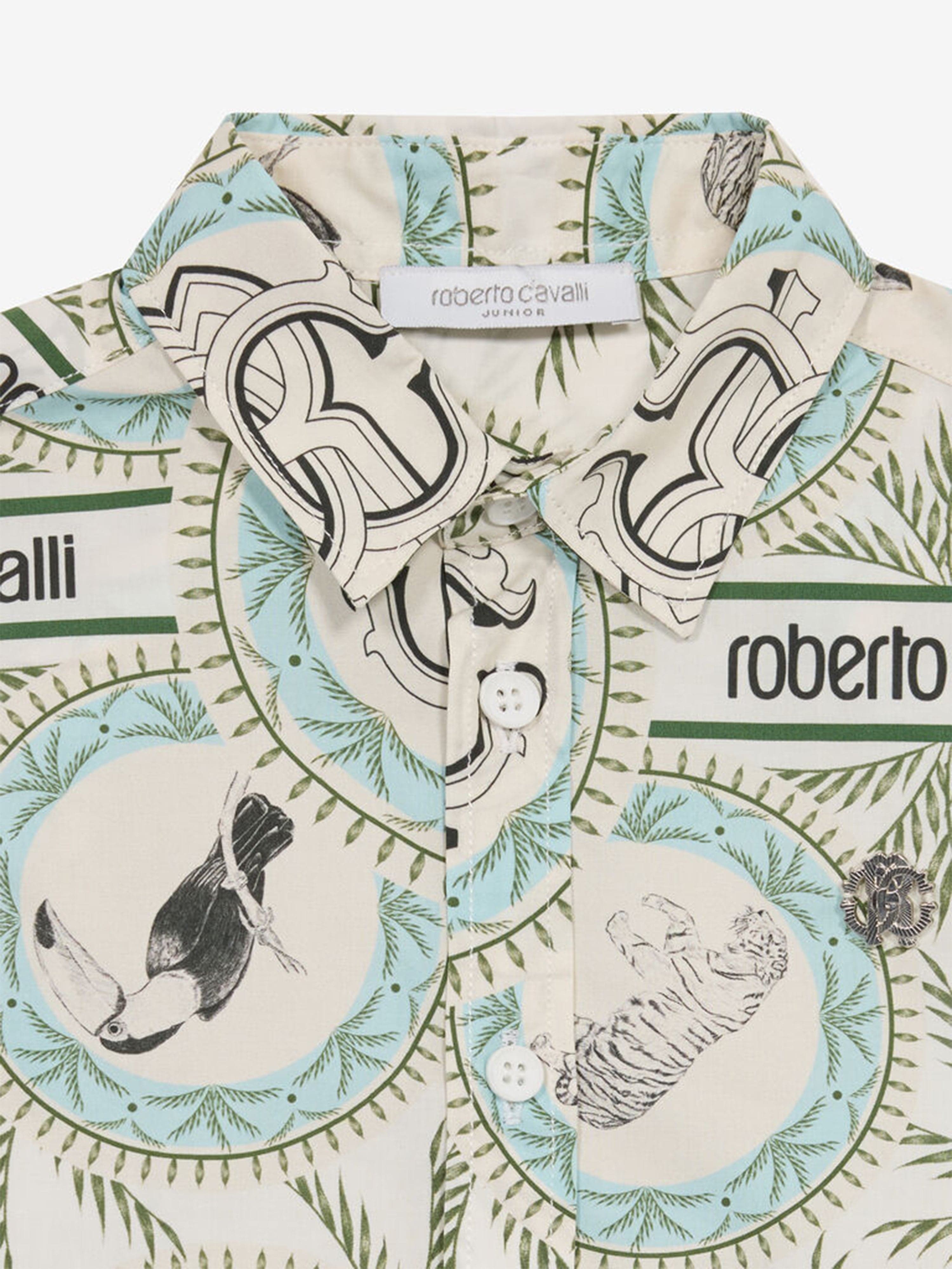Stylish Multicolor Baby Boys Stamp Logo Shirt - Soft Cotton Comfort for Playdates & Family Outings
