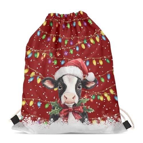 Cow Christmas Light