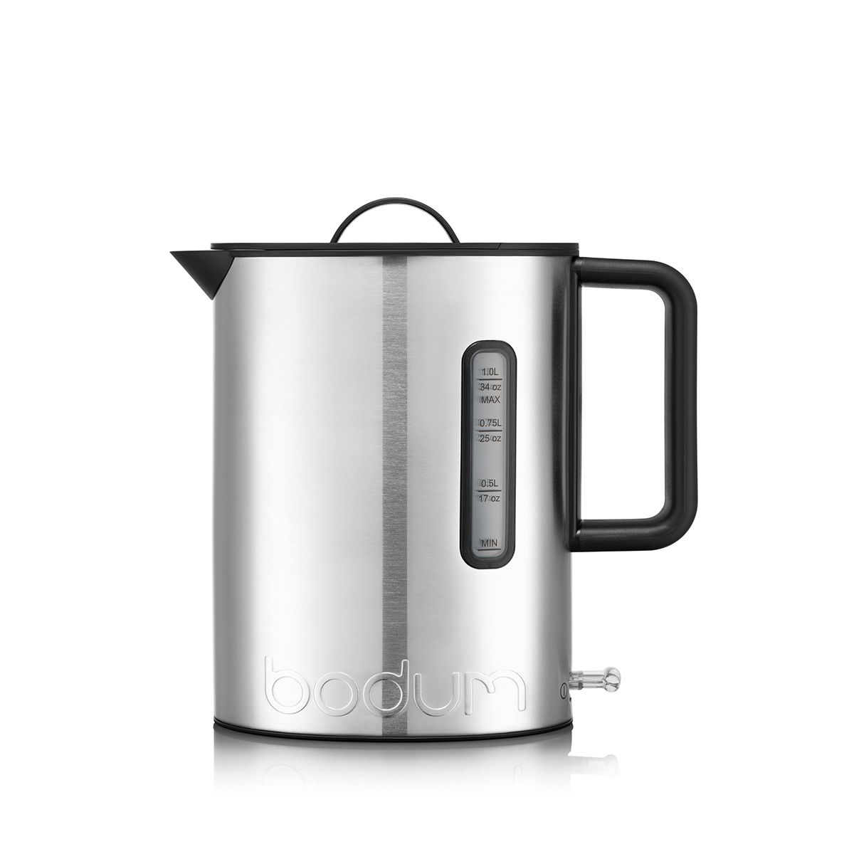 Bodum Ibis Stainless Steel Electric Water Kettle 1.0L - Fast Boiling, Auto Shut-Off - Perfect for Tea, Coffee & Home Kitchen Use