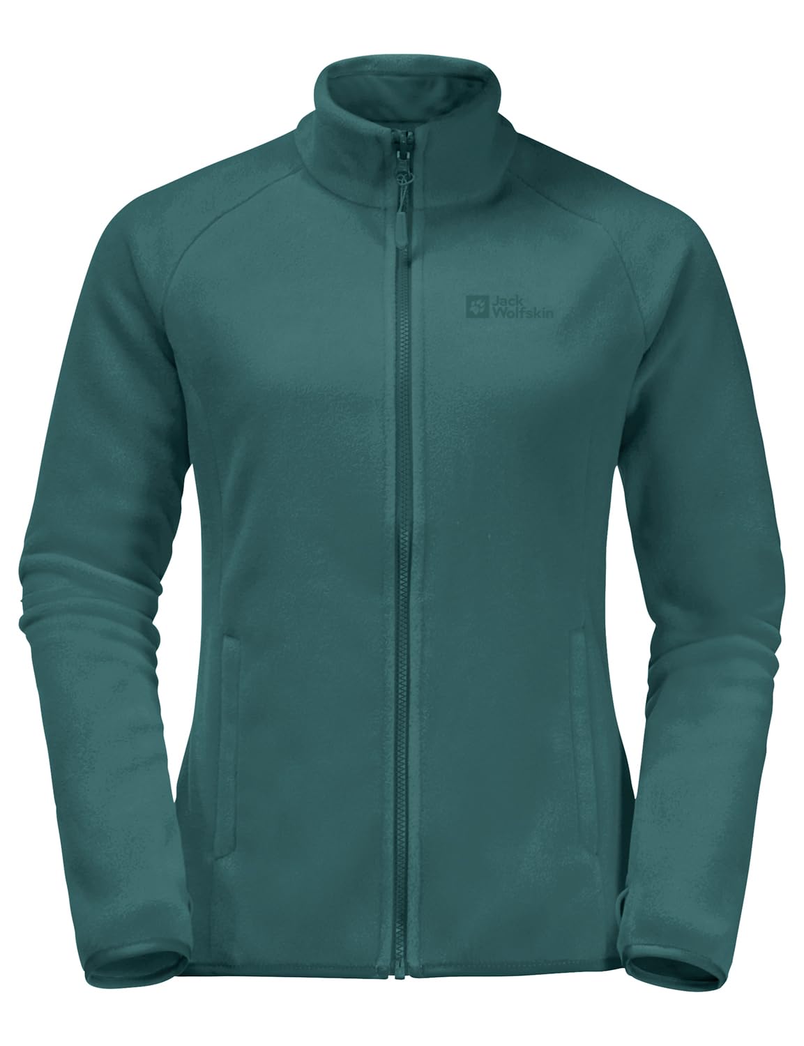 Jack Wolfskin Moonrise Women's Fleece Jacket - Lightweight Warm Winter Pullover for Hiking, Camping & Outdoor Activities