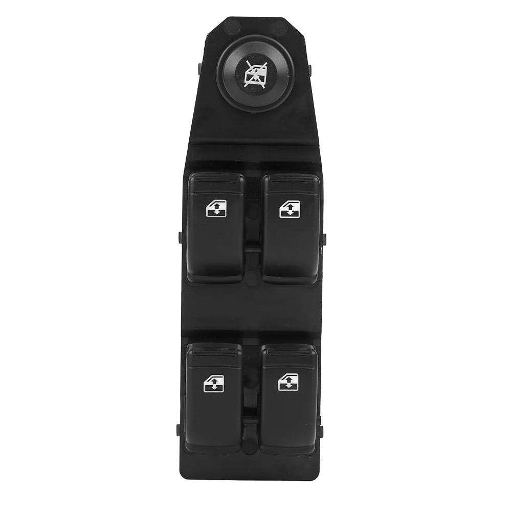 Aveo Power Window Master Control Switch - Left Hand Driver Side Replacement for Chevy Aveo 202005158 - Durable & Easy Installation for Smooth Window Operation (Ideal for Daily Commute & Road Trips)