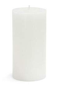 CPZ-082-12 Bulk White Pillar Candles - 3x6 Inches (12 Pack) | Wedding Decor, Church Events & Home Decoration Candles