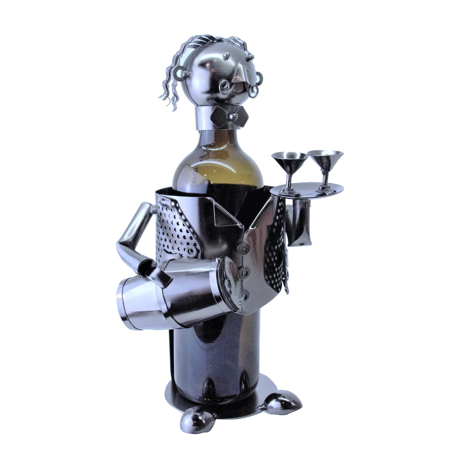 Multicolor Unique Wine Bottle Holder for Home Decor - Perfect for Kitchen, Bar, and Dining Room Storage