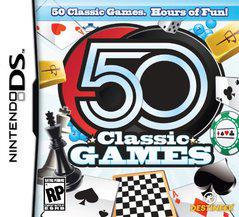 50 Classic Games for Nintendo DS (CIB) - Retro Gaming Collection for Kids & Adults - Perfect for Travel, Parties & Family Game Nights
