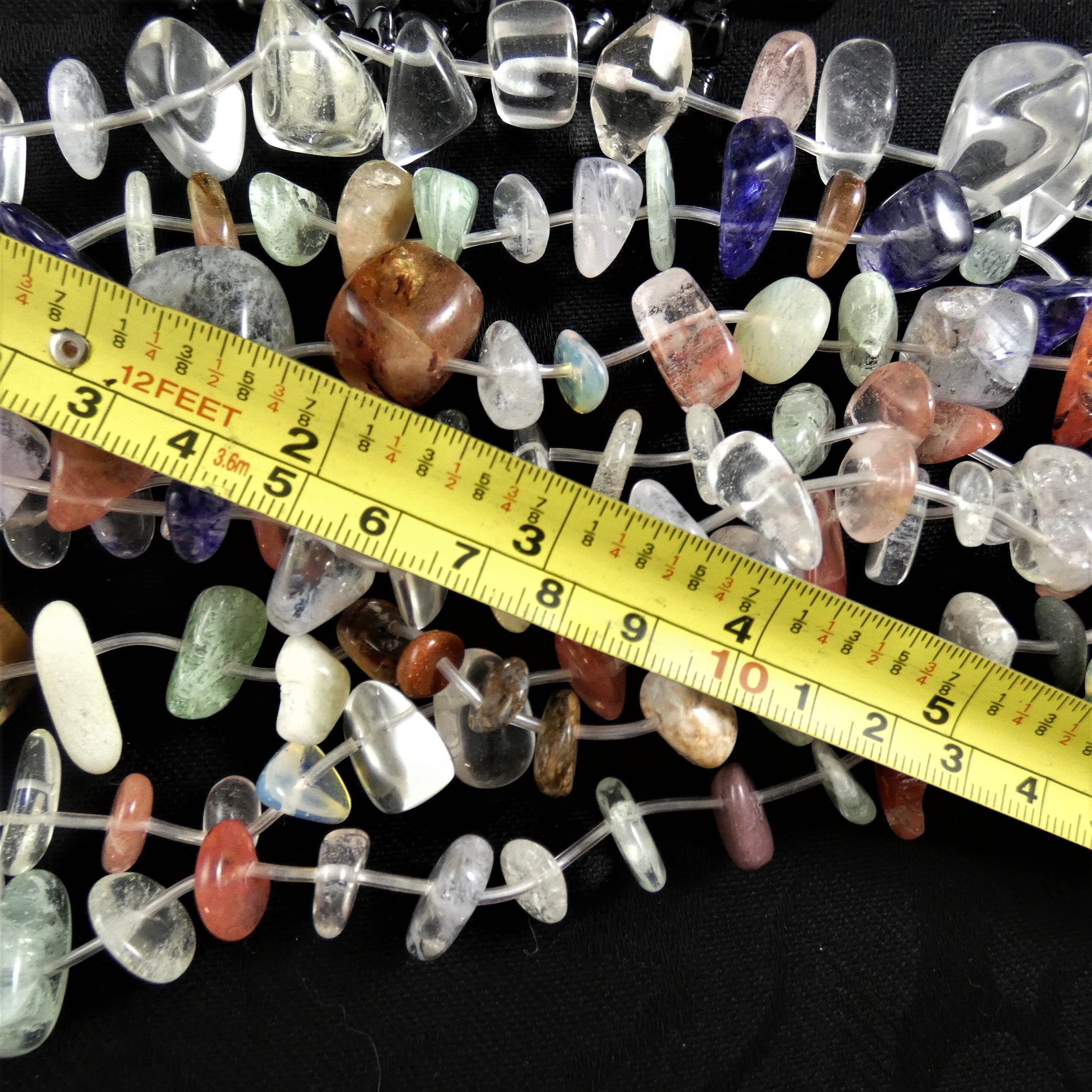 Premium Polished Assorted Quartz Bead Strands for Jewelry Making, DIY Crafts & Home Decor - Natural Gemstone Beads for Necklaces, Bracelets & Spiritual Healing