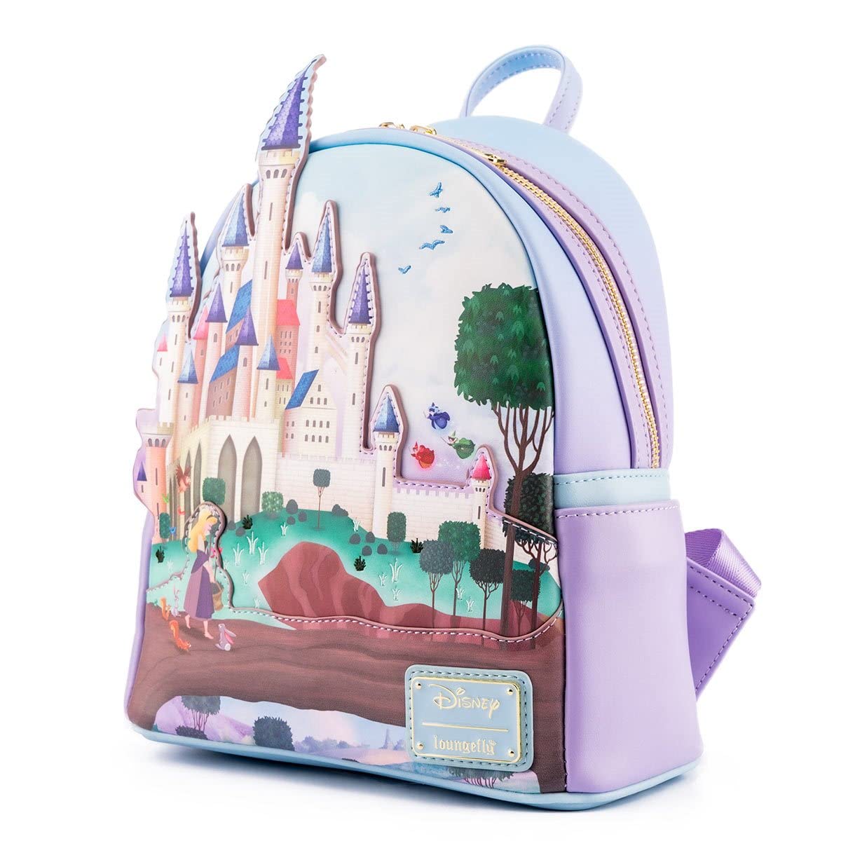 Disney Loungefly Leather Backpack for Girls - Stylish & Durable School Bag, Travel, and Everyday Use