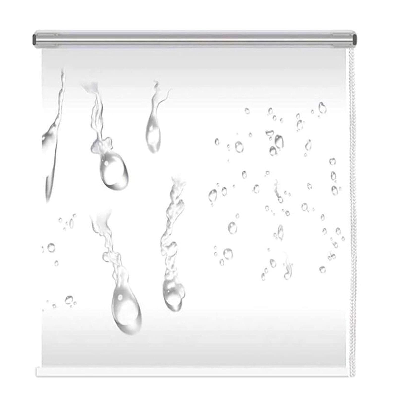 JCNFA Clear Waterproof Roller Shade - 27.5