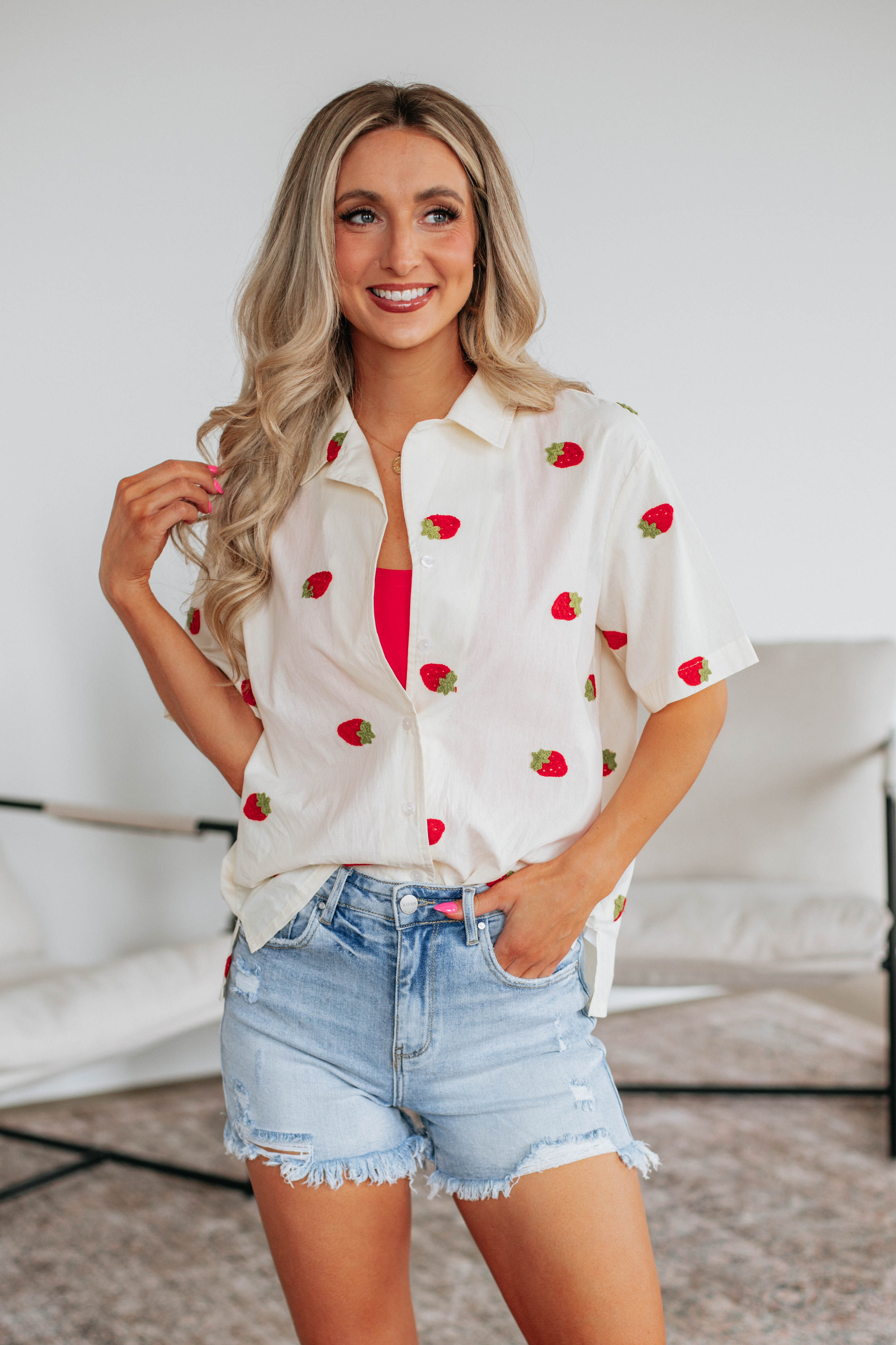 Fresh Feelings Top - Women's Soft & Comfortable Casual T-Shirt for Everyday Wear | Perfect for Outings, Work & Relaxing at Home