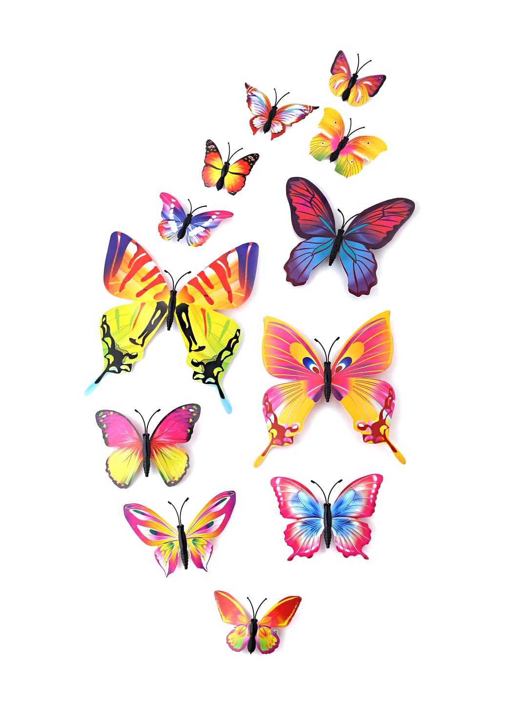 Colorful Butterfly Hair Clips for Girls - Baby Hair Accessories for Parties & School