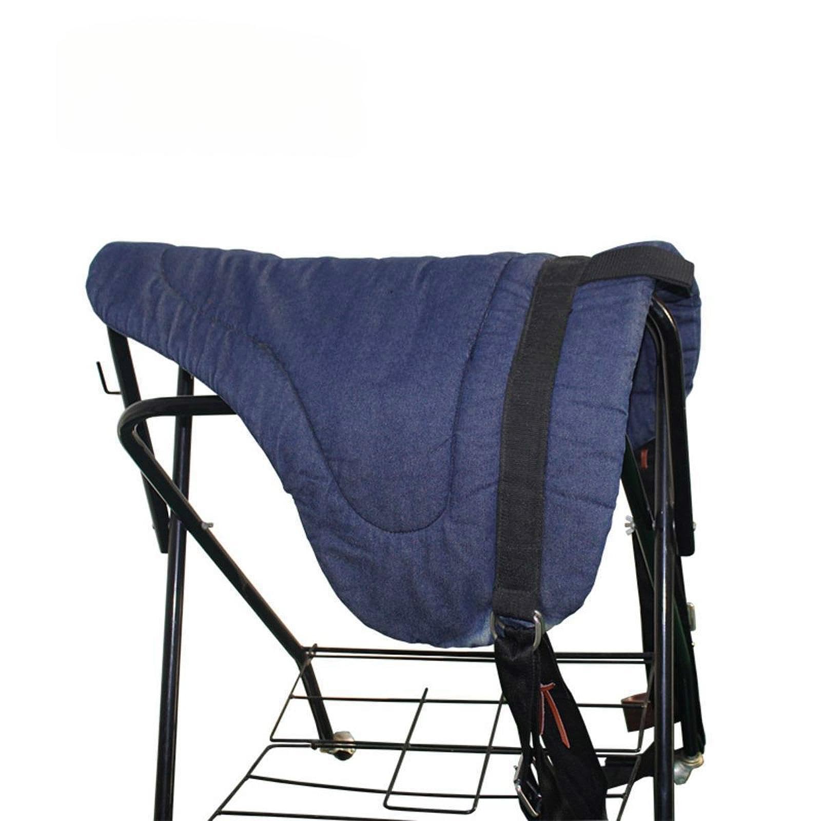 Kokiya Anti-Slip Western Saddle Pad for Horses - Comfortable Riding Seat Saver for Trail Riding, Training & Show Jumping