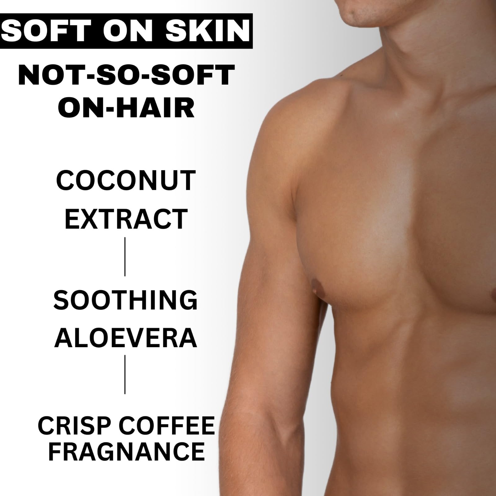 Samnyte Men's Hair Removal Spray - Instant Private Part Hair Remover Cream Spray & Wax Stick (1 Count) | Gentle, Fast-Acting Formula for Smooth Skin | Perfect for Body Grooming, Bikini Line & Sensitive Areas