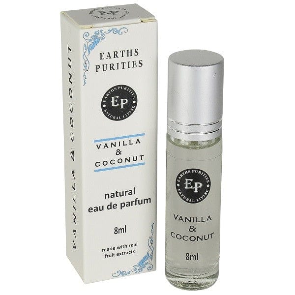 Earth's Purities Natural Perfume - Vanilla & Coconut Scent | Vegan, Cruelty-Free Fragrance for Women & Men | Perfect for Daily Wear, Date Nights & Special Occasions