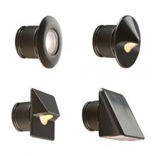 FX PO1LEDSTFB PO 1LED Wall Light with Spot Faceplate, Flat Black - Modern Outdoor Lighting for Patio, Garden, and Pathway Illumination