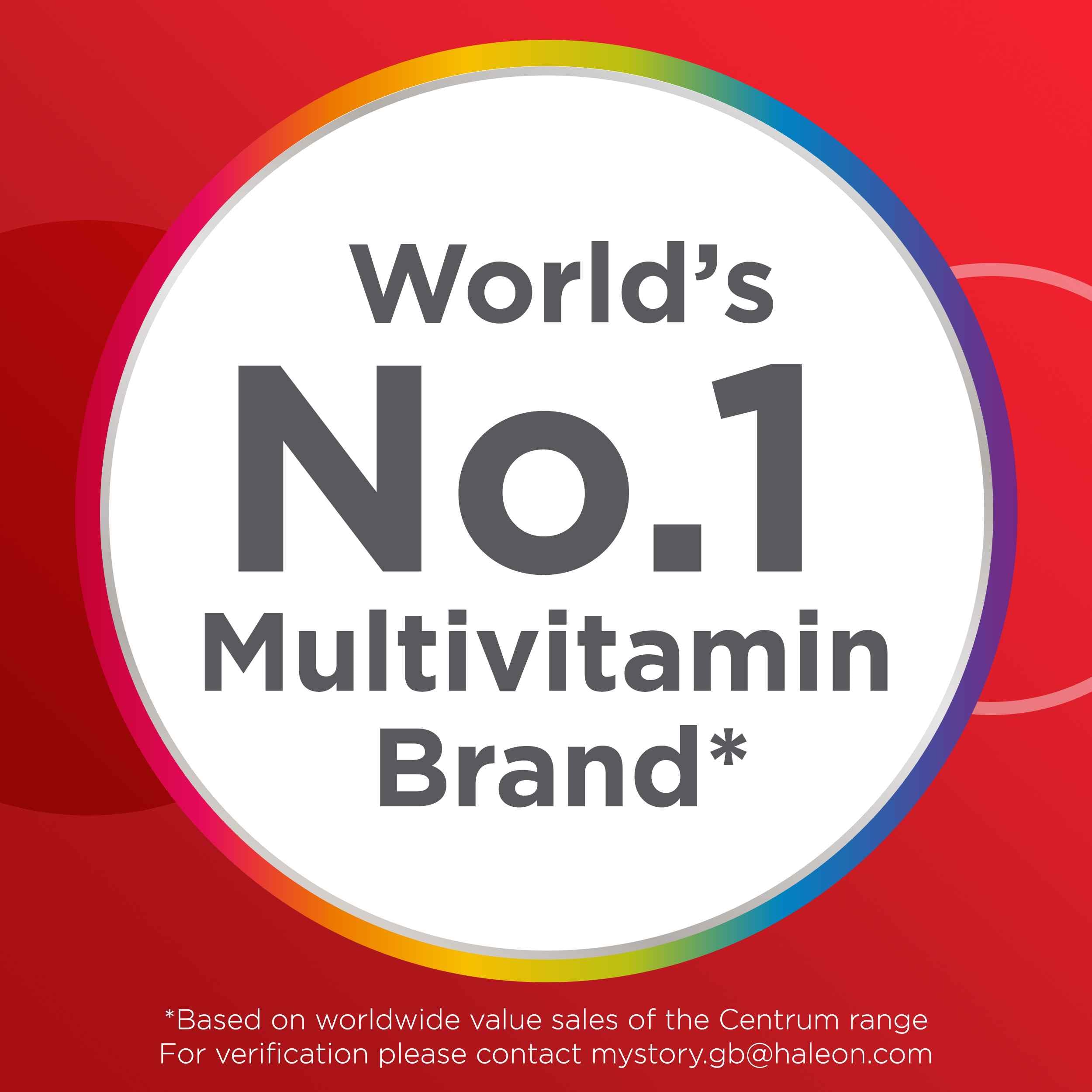 Centrum Fruity Chewables Multivitamin for Adults - 30 Chewable Tablets with Vitamin C, D, Zinc & 10 Essential Nutrients | Immune Support, Energy Boost | Perfect for Busy Professionals & Active Lifestyles