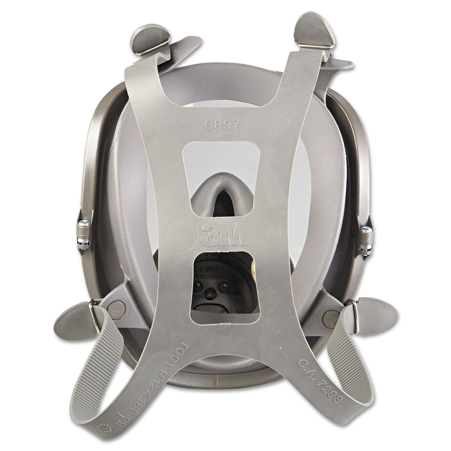 3M™ 6000 Series Full Facepiece Reusable Respirator - Medium Size for Industrial Safety, Chemical Handling & Paint Spraying Protection