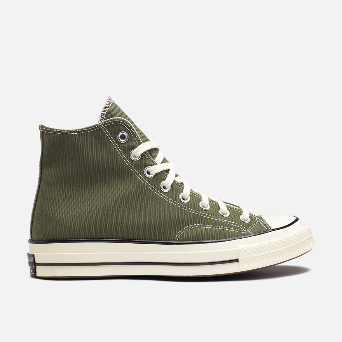 Chuck 70 High Top Sneakers in Utility Green - Classic Canvas Shoes for Men & Women - Perfect for Casual Wear, Street Style & Skateboarding
