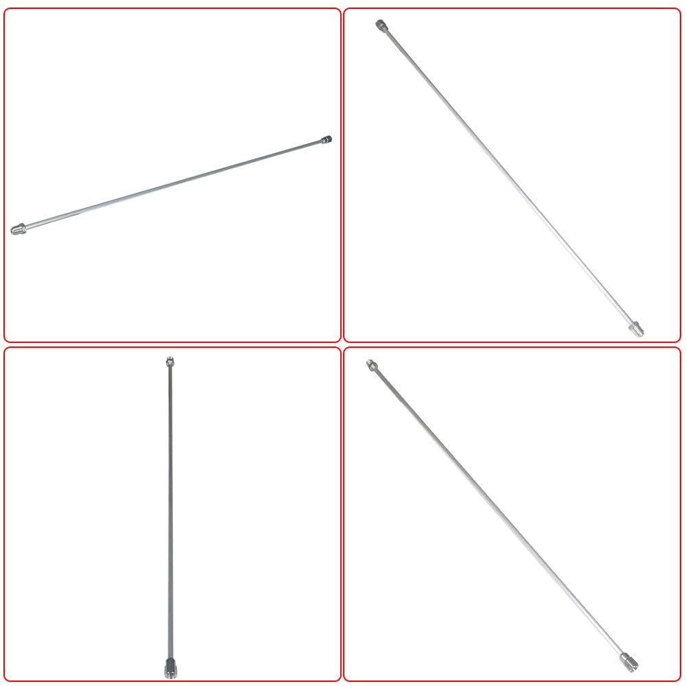 47-Inch Airless Paint Sprayer Tip Extension Pole - Heavy Duty Spray Gun Tip Extension Rod for Red Guard & Paint Projects - Perfect for Walls, Ceilings, and Hard-to-Reach Areas