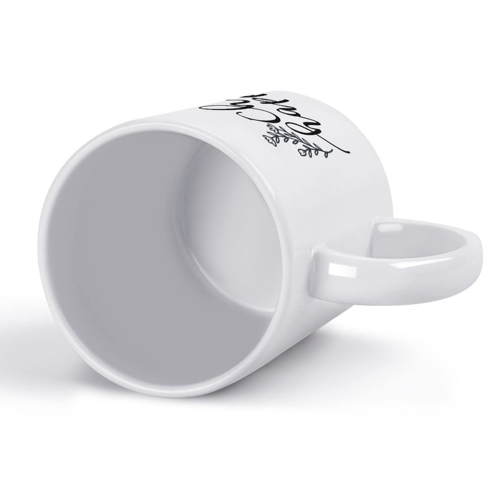 Funny Inspirational Coffee Mug 11oz - Humorous Gift for Graduation, Office & Home Use