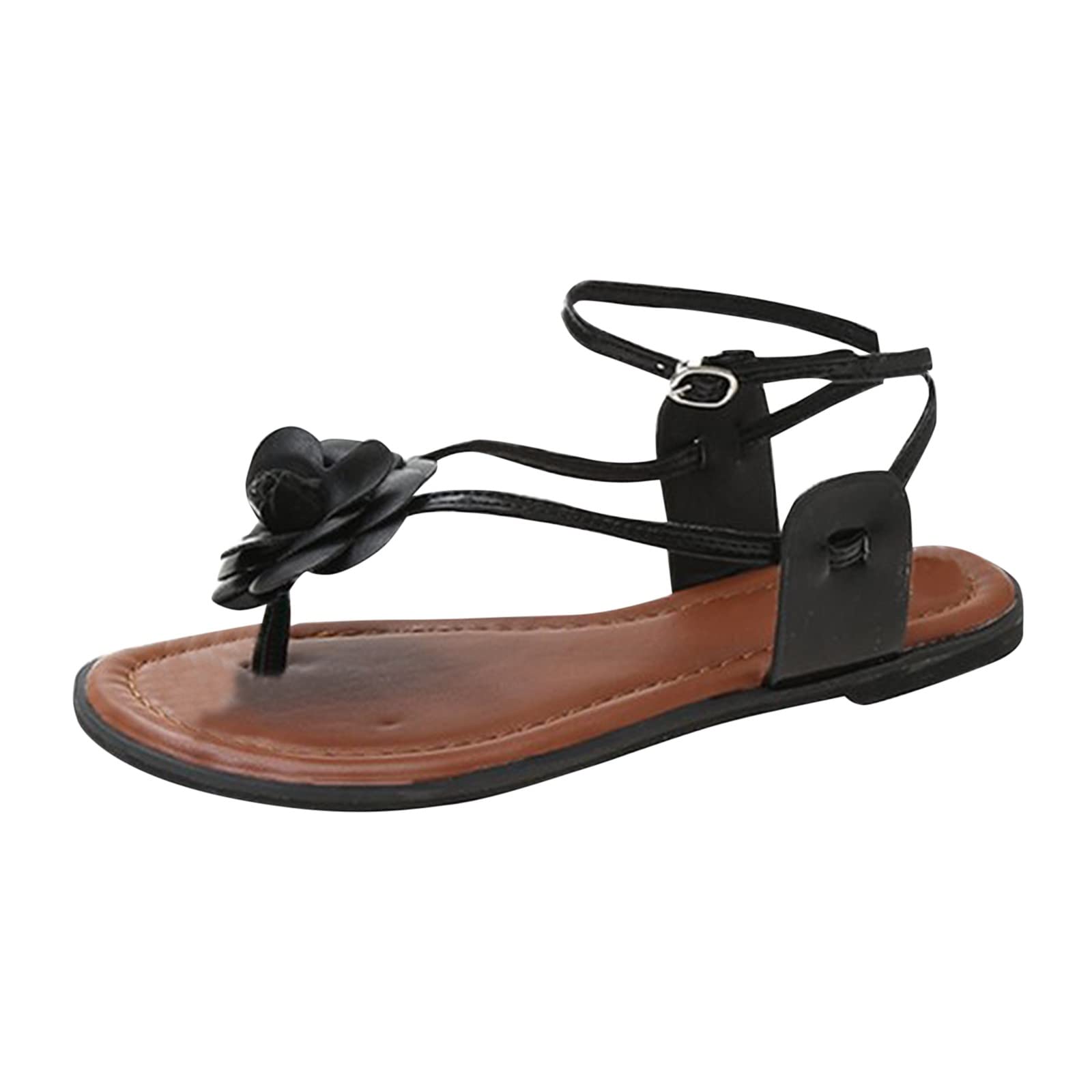 Women's Fashion Flat Sandals - Casual Fringe Summer Platform Closed Toe Sandals | Espadrille Designer Shoes for Beach, Vacation & Everyday Wear