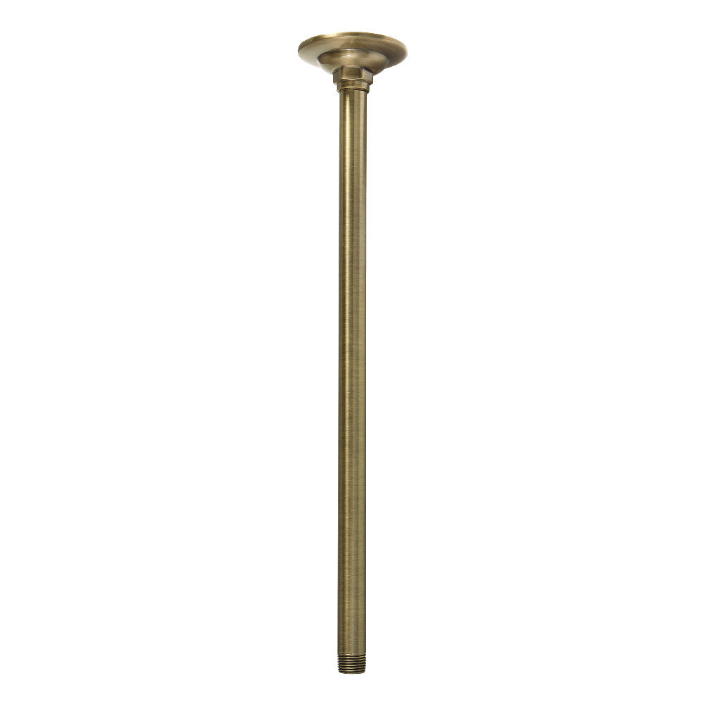 Kingston Brass K217A3 Trimscape 17-Inch Rain Drop Shower Arm - Chrome Finish for Modern Bathroom & Spa Experience