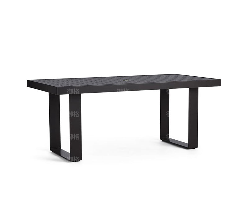 160cm aluminum alloy long table