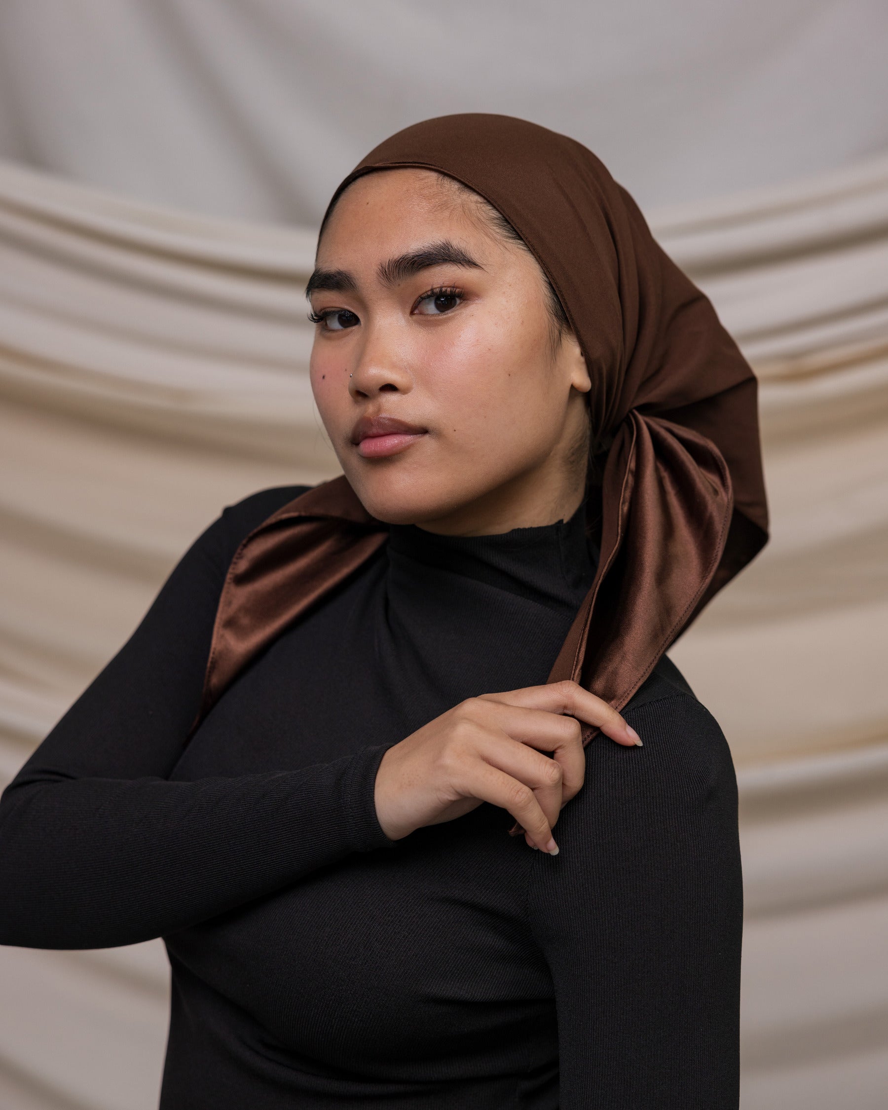 Satin Lined Undercap for Women - Soft Hair Protection & Moisture Retention - Perfect for Sleeping, Braiding & Protective Styles