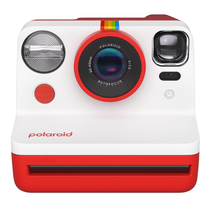 Polaroid NOW R Gen 2 Instant Camera (Red) - Vintage Style Instant Film Camera for Travel, Parties & Memories - Perfect Gift for Photographers & Teens