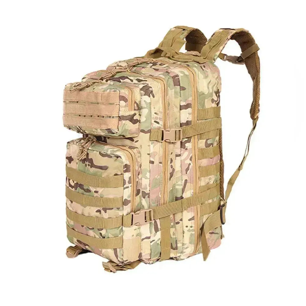 30L Tactical Backpack for Men - Military Style Durable Hiking Backpack with Multiple Pockets - Perfect for Outdoor Camping, Hiking & Travel