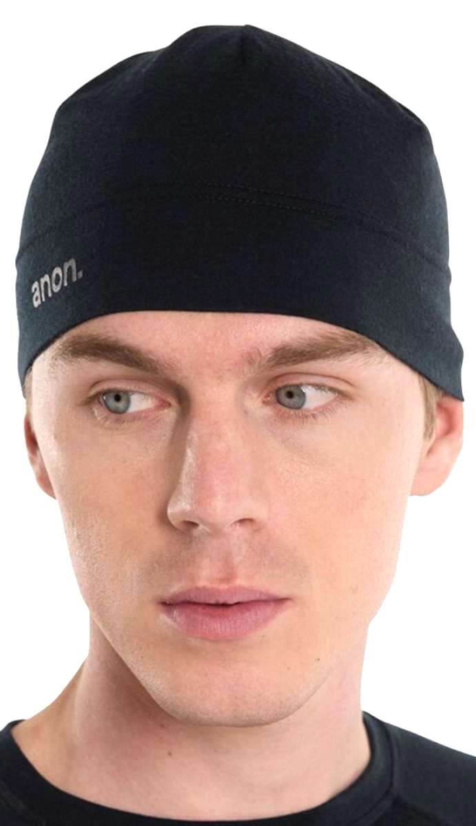 2024 Anon Liner Beanie - Winter Ski Snowboard Hat for Men & Women - Warm Fleece Lined Cold Weather Accessory for Skiing, Snowboarding & Outdoor Activities