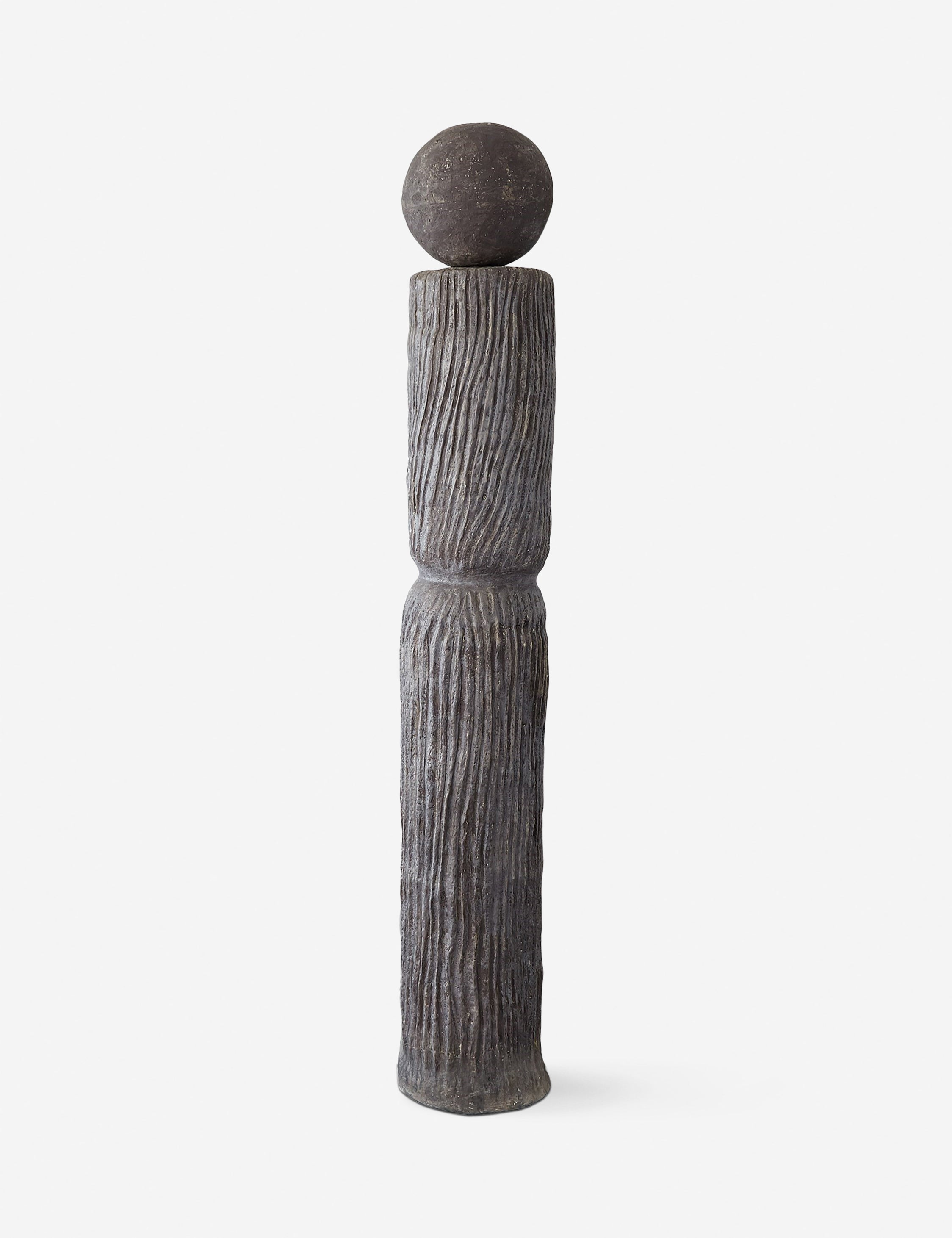 Lemieux et Cie Andre Modern Floor Sculpture - Contemporary Home Decor for Living Room, Office & Luxury Spaces
