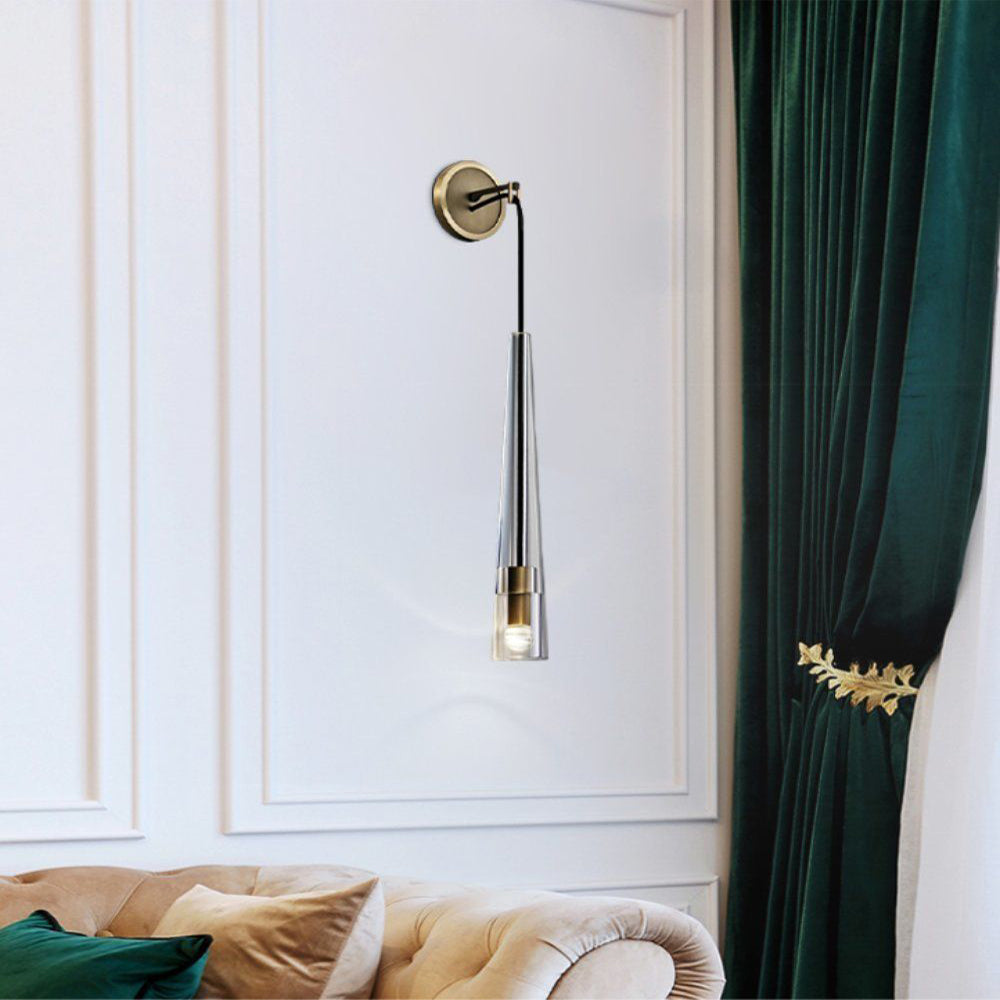 Apollinaire Wall Sconce - Modern LED Light Fixture for Living Room, Bedroom & Hallway Decor | Dimmable Indoor Lighting for Home & Office