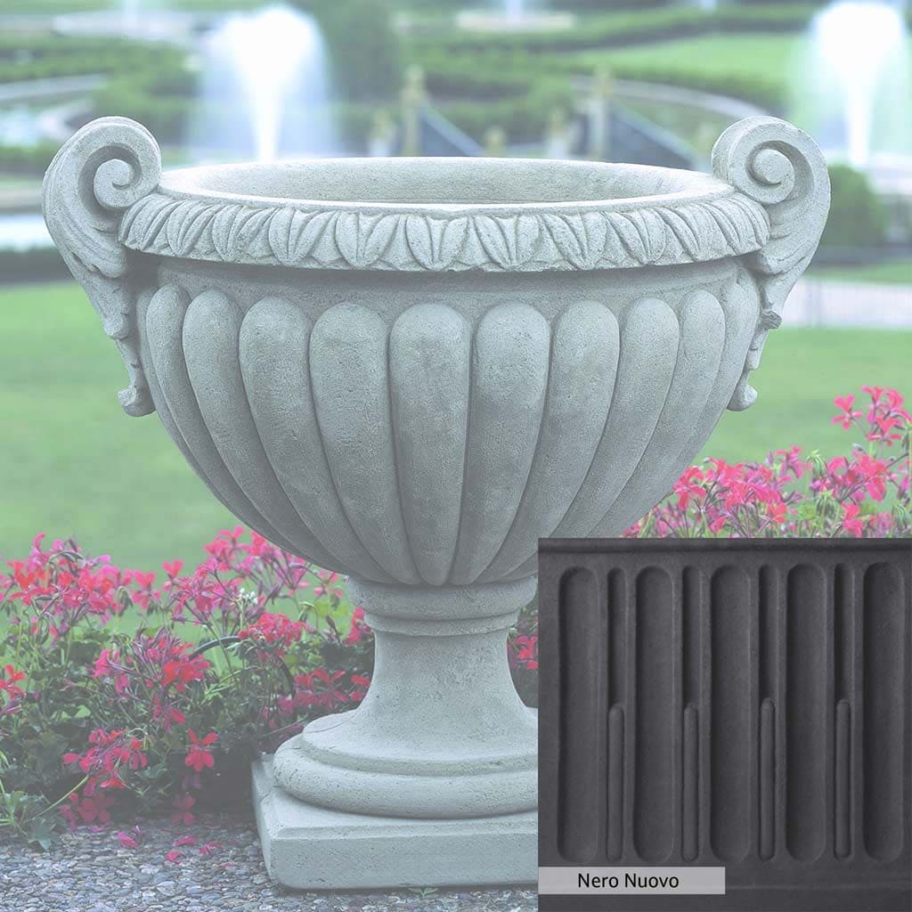 Campania International Longwood Volute Handle Urn - Elegant Garden Planter for Outdoor Decor, Patio, and Landscape Design