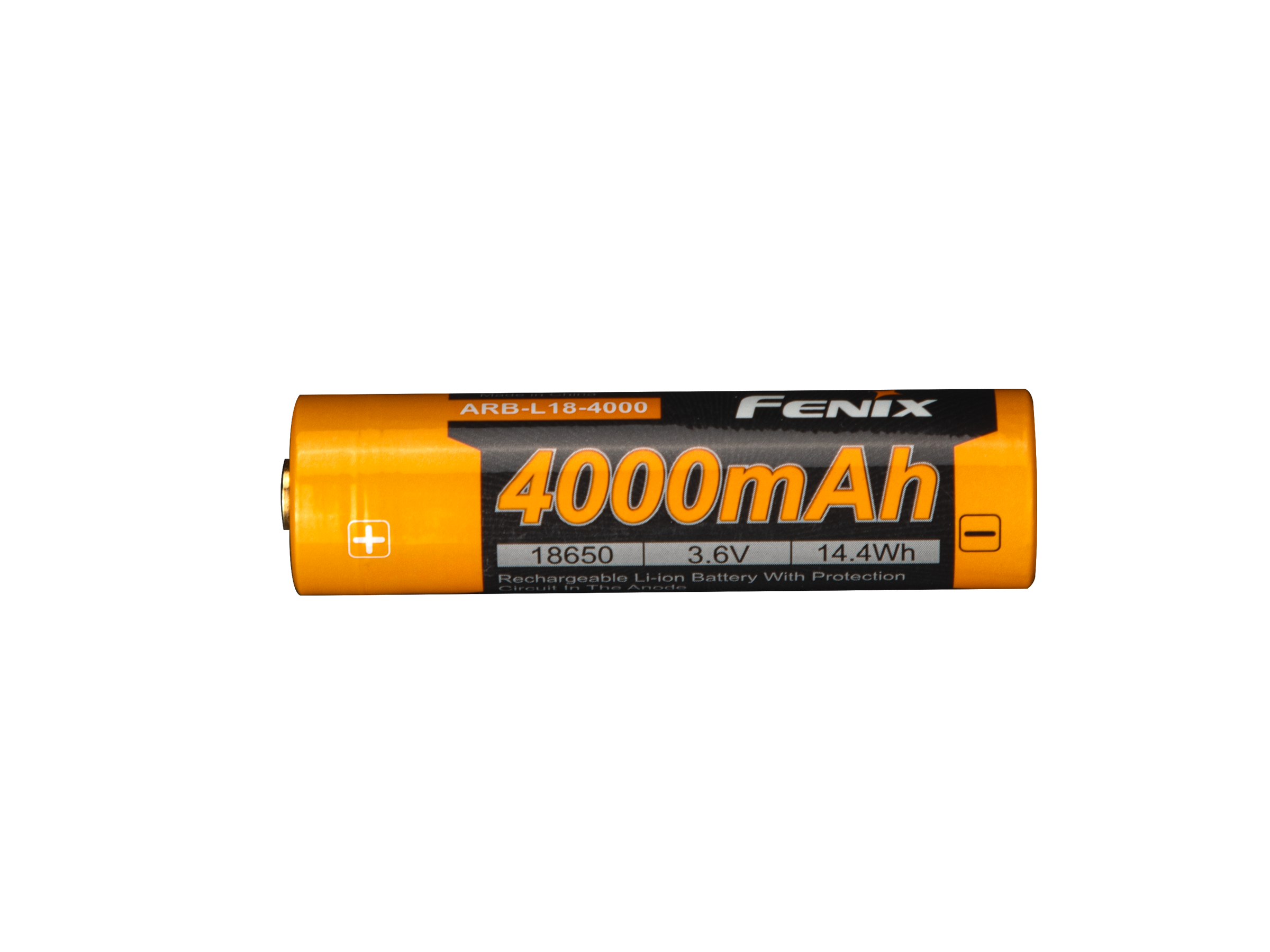 Fenix ARB L18 4000mAh High Capacity Rechargeable 18650 Battery - Perfect for Flashlights, Vaping Devices & Portable Electronics