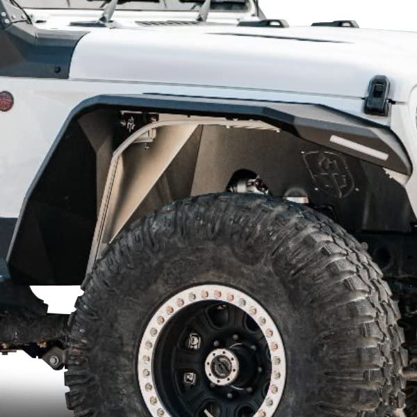 Road Armor 518AFFWB Heavy Duty Steel Front Bumper for Jeep Wrangler JK & JL (2007-2023) - Off-Road Protection & Winch Ready - Perfect for Rock Crawling & Overlanding Adventures