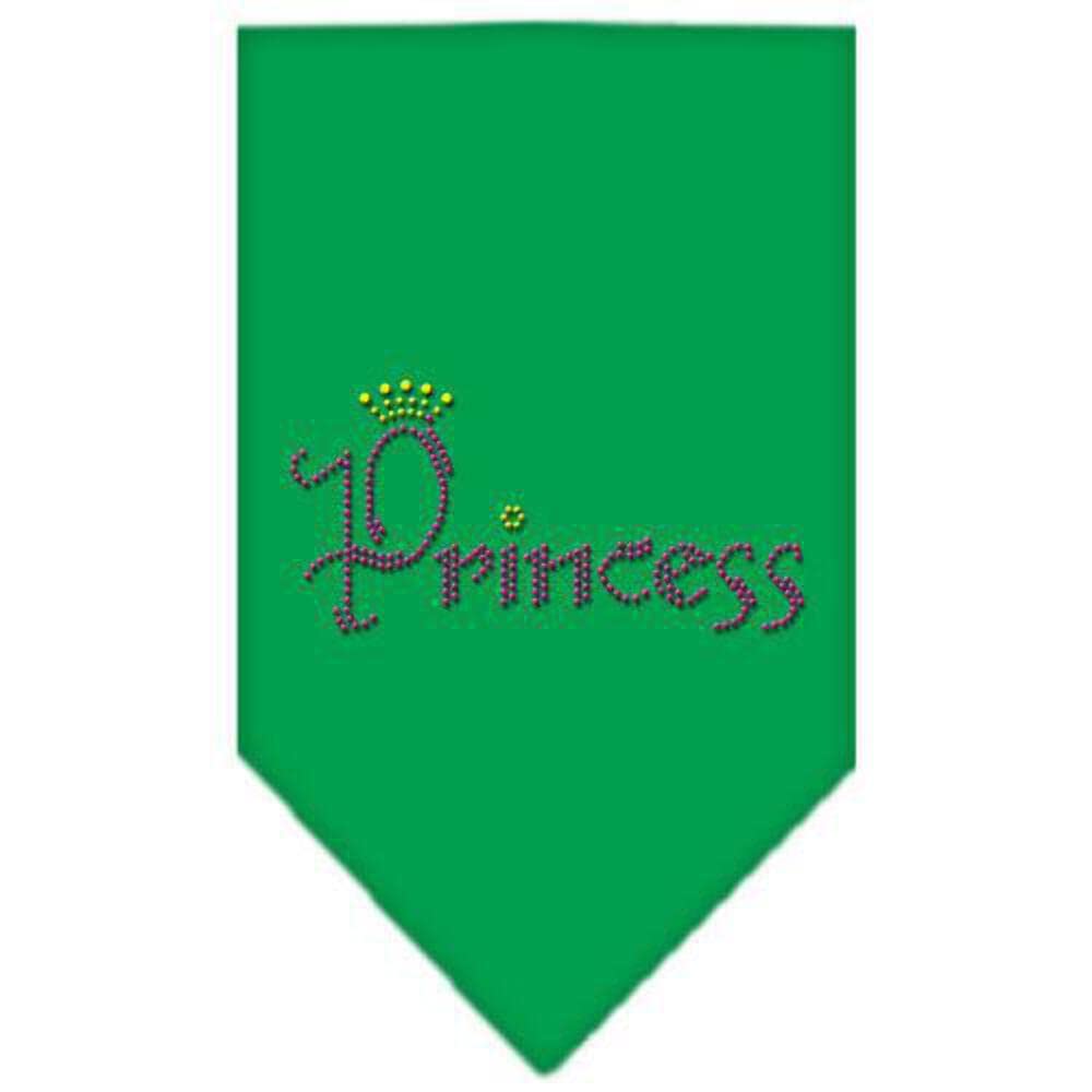 Sparkling Rhinestone Dog Bandana for Small Dogs - Grey 