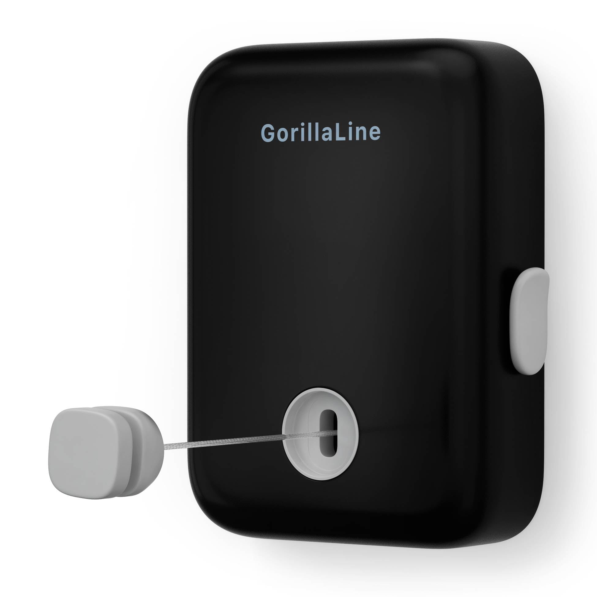 GorillaLine Retractable Clothesline - Heavy Duty Indoor/Outdoor Wall Mounted Laundry Drying Rack for Clothes - Perfect for Apartments, Camping & Small Spaces (Air Dry Clothing Solution)