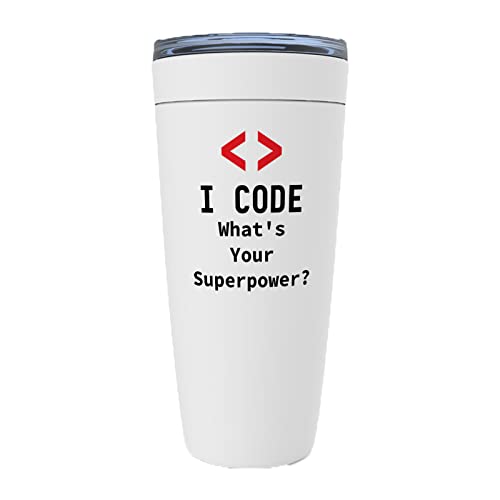 I Code What's Your Superpower? White